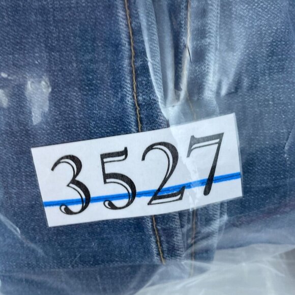 Levis Womens Slight Curve Classic Straight Leg Jeans 14/32 Blue Denim 3527 - Picture 9 of 10